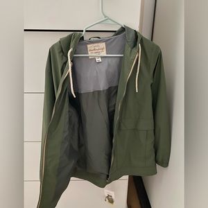 Green Rain Jacket